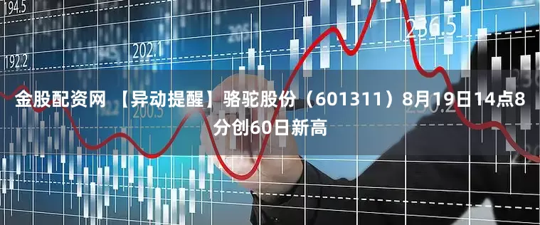 金股配资网 【异动提醒】骆驼股份（601311）8月19日14点8分创60日新高